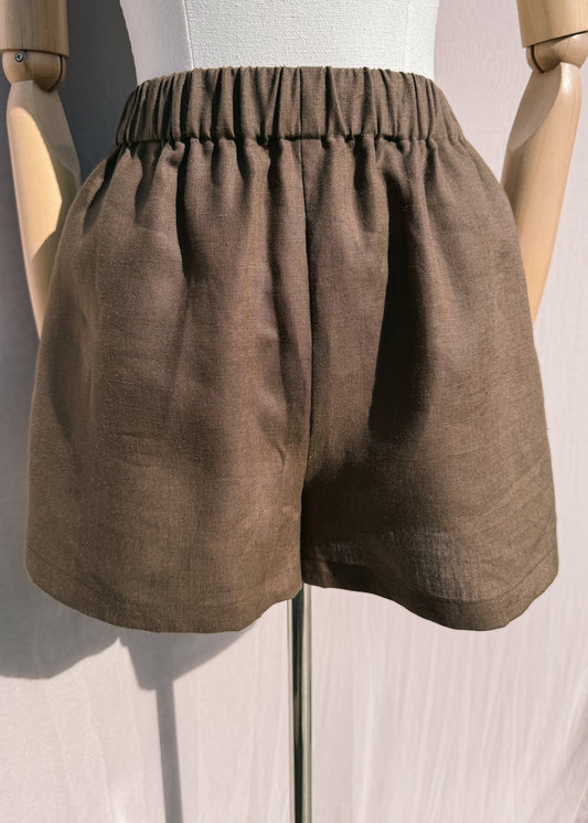 Aster Shorts | Walnut